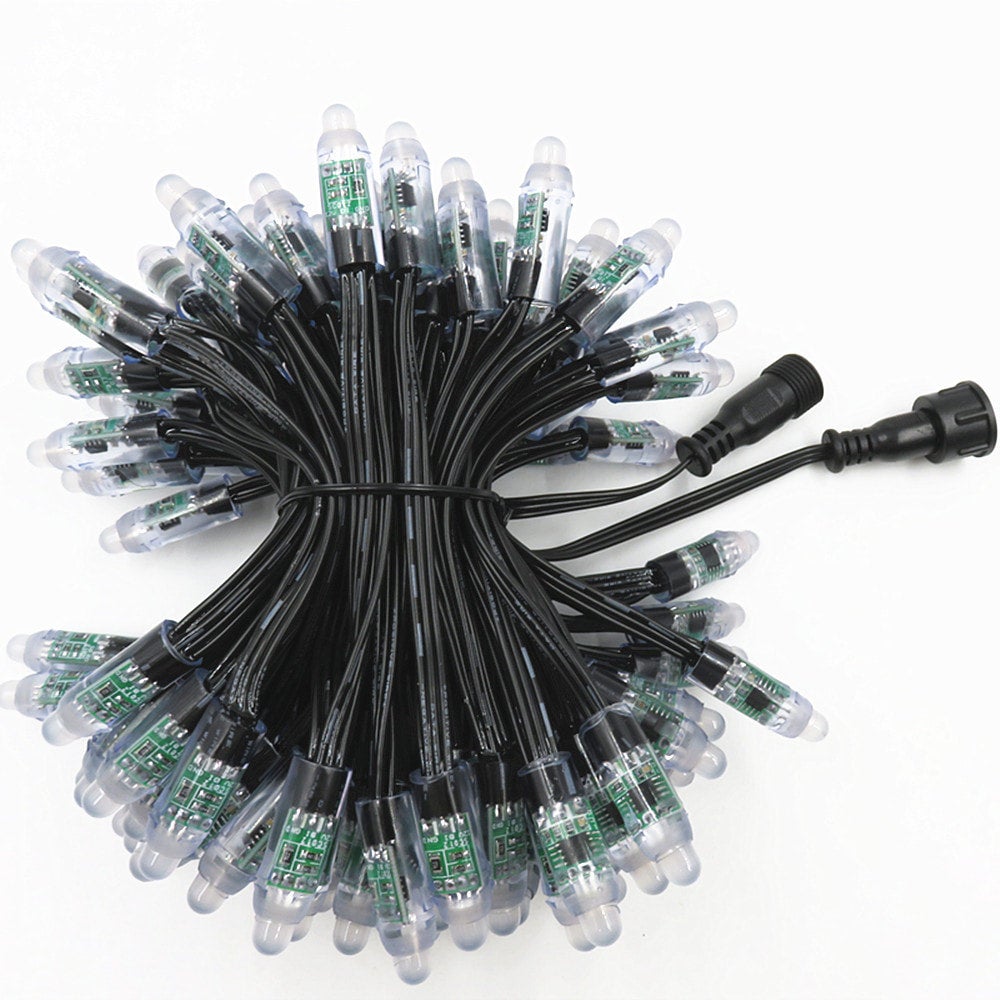 WS2811 100 COUNT PIXELS XCONNECT 12V | Light it Up LEDs Xmas WS2811 100 COUNT PIXELS XCONNECT 12V | Light it Up LEDs Xmas